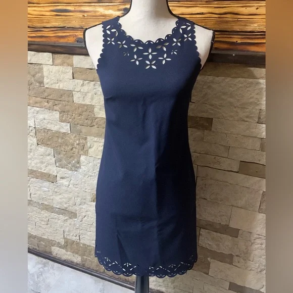 denim cocktail dress Louise Halter Denim Dress Large main image 0